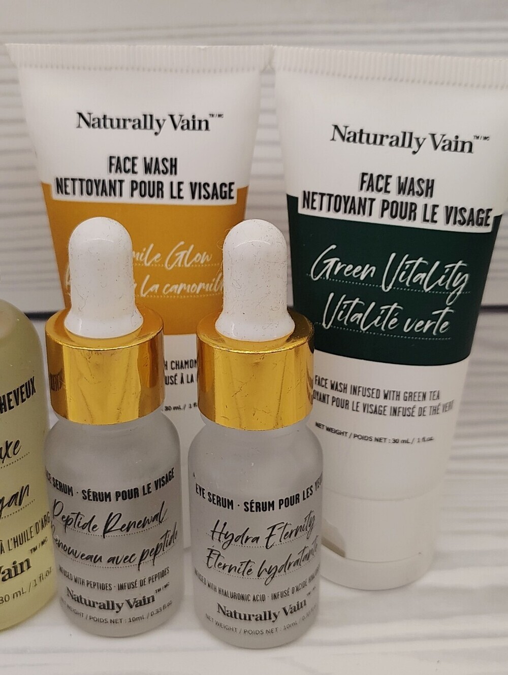 Naturally Vain Rose Peptide Argan Oil Serum Women’s Skincare Set - Bundle 10 Pcs - Picture 6 of 11